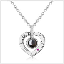 Load image into Gallery viewer, 100 Languages Said I Love You in Necklace   Valentine&#39;s day Gift Jewelry