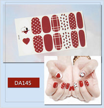 Load image into Gallery viewer, Full Nail Art Polish Stickers Strips Self-Ashesive With Nail File