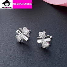 Load image into Gallery viewer, Stud Earrings with Sterling Silver Petals Valentine&#39;s Day Jewelry Gifts for Women Girls