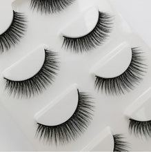 Load image into Gallery viewer, Handmade Falses Eye Lashes, 3D Mink Eyelashes, Falses Eyelashes, Face Eyelashes, Mink False Lashes Set for Natural Look with Eyelashes Clip (G100)