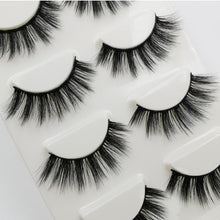 Load image into Gallery viewer, Handmade Falses Eye Lashes, 3D Mink Eyelashes, Falses Eyelashes, Face Eyelashes, Mink False Lashes Set for Natural Look with Eyelashes Clip (G107)