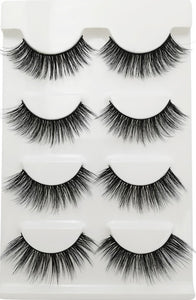 Handmade Falses Eye Lashes, 3D Mink Eyelashes, Falses Eyelashes, Face Eyelashes, Mink False Lashes Set for Natural Look with Eyelashes Clip (G109)