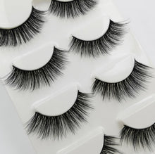 Load image into Gallery viewer, Handmade Falses Eye Lashes, 3D Mink Eyelashes, Falses Eyelashes, Face Eyelashes, Mink False Lashes Set for Natural Look with Eyelashes Clip (G109)
