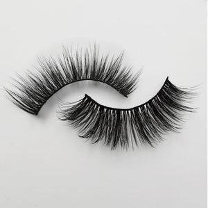 Handmade Falses Eye Lashes, 3D Mink Eyelashes, Falses Eyelashes, Face Eyelashes, Mink False Lashes Set for Natural Look with Eyelashes Clip (G109)