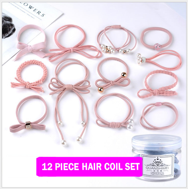 New Fashion Hair Ties Ponytail Holder Elastics No Crease for Hair(X5744)