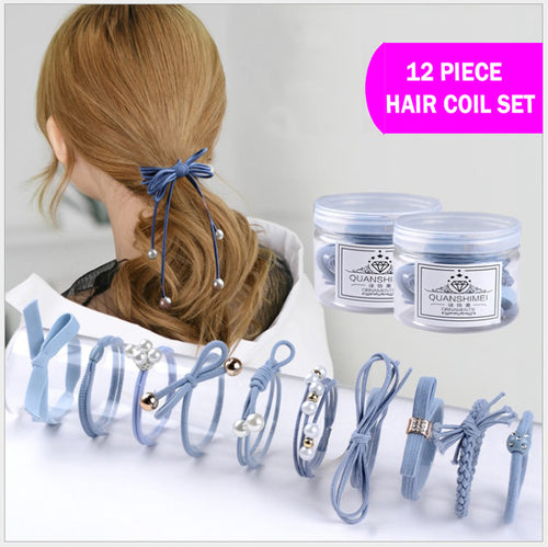 New Fashion Hair Ties Ponytail Holder Elastics No Crease for Hair(X5744)