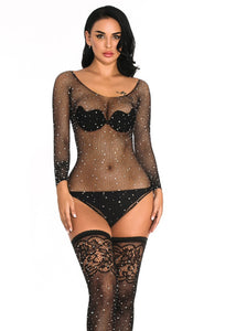 Diamond Body Stocking Teddy