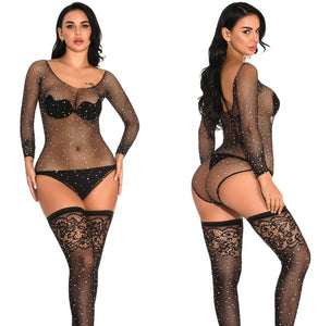 Diamond Body Stocking Teddy