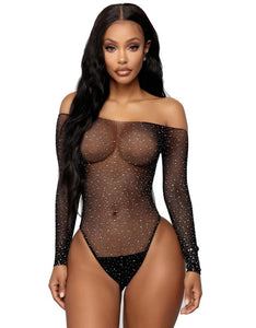 Diamond Body Stocking Teddy