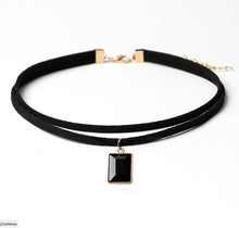 Load image into Gallery viewer, Black Choker Necklace Pendant Women Collar Jewelry Chocker Necklaces New