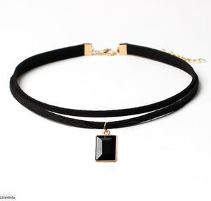 Black Choker Necklace Pendant Women Collar Jewelry Chocker Necklaces New