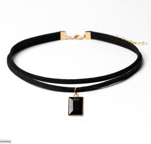 Black Choker Necklace Pendant Women Collar Jewelry Chocker Necklaces New