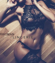 Load image into Gallery viewer, Black Young At Art Lace Lingerie