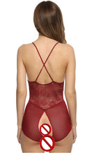 Load image into Gallery viewer, Heartstrings Red Lace Teddy
