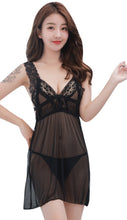 Load image into Gallery viewer, Black Passion Babydoll