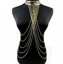 Load image into Gallery viewer, Incite New Fashion  Body Chain  Choker Necklace Chains, Sexy Beach Body Jewelry for Women and Girls , Gift for Women and Girls