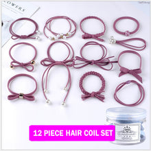 Load image into Gallery viewer, New Fashion Hair Ties Ponytail Holder Elastics No Crease for Hair(X5744)