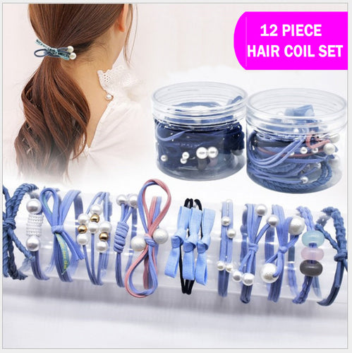 New Fashion Hair Ties Ponytail Holder Elastics No Crease for Hair(X5977)