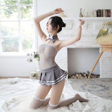 Load image into Gallery viewer, Pure Sexy Schoolgirl Stocking Dress